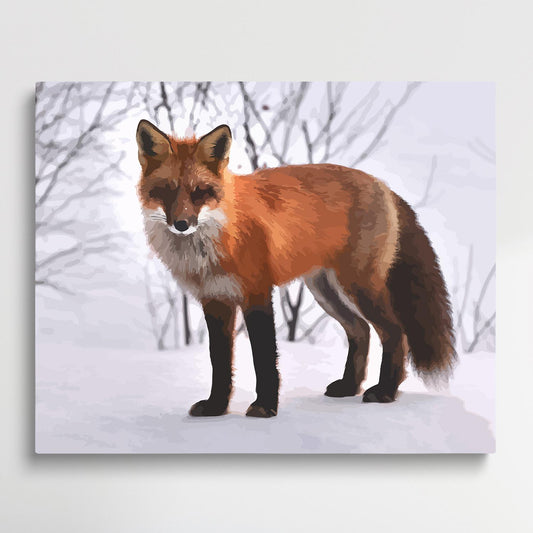 Fox | Paint by Numbers | Animals-Paintsuper