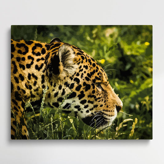 Jaguar | Paint by Numbers | Animals-Paintsuper