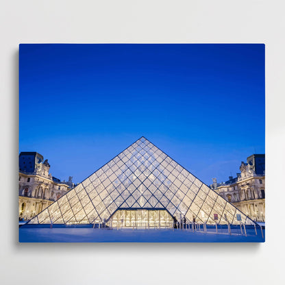 Louvre Museum, Paris, France | Paint by Numbers | Cities-Paintsuper