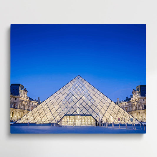 Louvre Museum, Paris, France | Paint by Numbers | Cities-Paintsuper