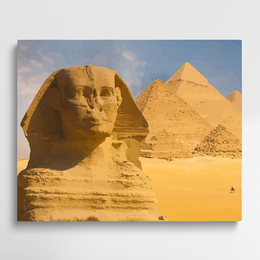Sphinx | Paint by Numbers | Cities-Paintsuper