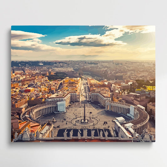 Vatican City State | Paint by Numbers | Cities-Paintsuper