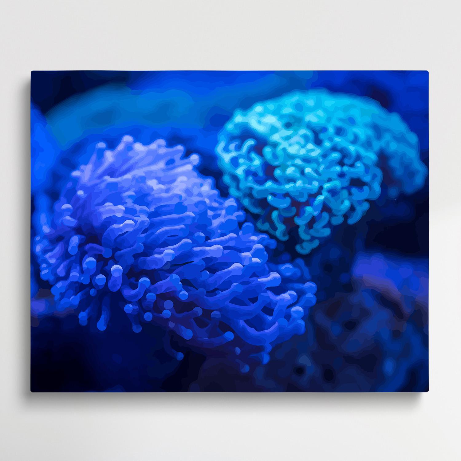 Beautiful underwater coral V2 | Paint by Numbers | Marine Life-Paintsuper