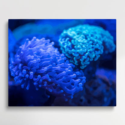 Beautiful underwater coral V2 | Paint by Numbers | Marine Life-Paintsuper