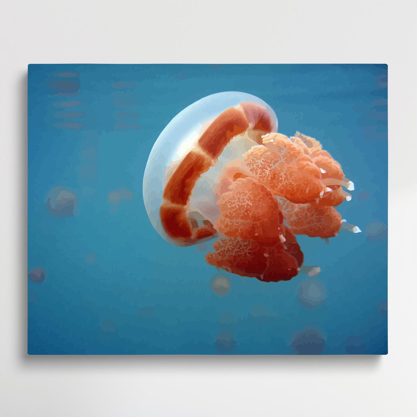 Jellyfish V3 | Paint by Numbers | Marine Life-Paintsuper