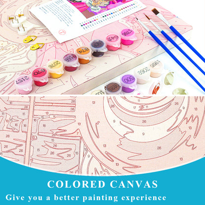 Flower path | Paint by Numbers | Landscape